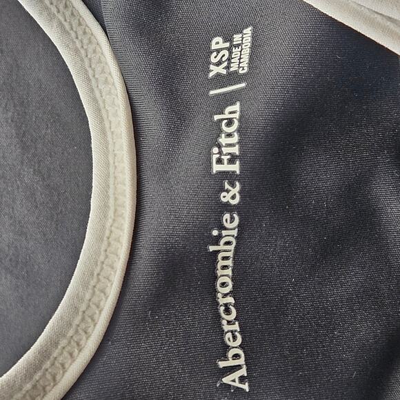 Abercrombie & Fitch Black and White Tennis Dress with Cutouts XS Petite - Picture 7 of 11